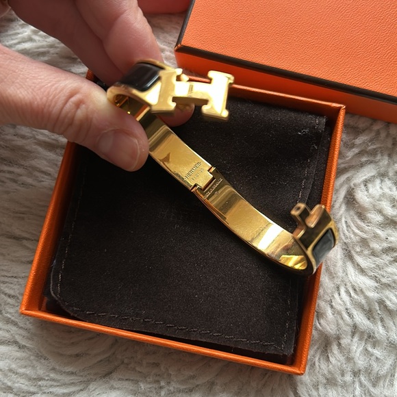 ‼️SOLD‼️Hermes H bracelet - Picture 4 of 4